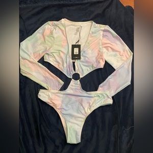 Wanderlust Feeling One Piece Swimsuit - Multi Color